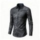 Men's Beach Button-Down - Retro Casual Loose Shirt