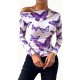 Women's Ruched Asymmetrical T-Shirt - Slim-Fit One-Shoulder
