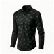 Retro Loose Men's Button-Down - Beach Casual Shirt