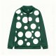 Women's Polyester Half-Zip Sweatshirt - Oversized Drop Shoulder