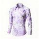Men's Retro Beach Shirt - Casual Loose Button-Down